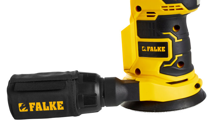 Falke akku eksentersliper 125 mm